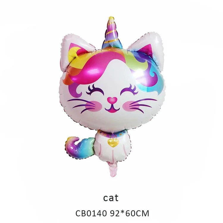 Mermaid Cat/Rabbit Foil Balloon MOQ 50pcs
