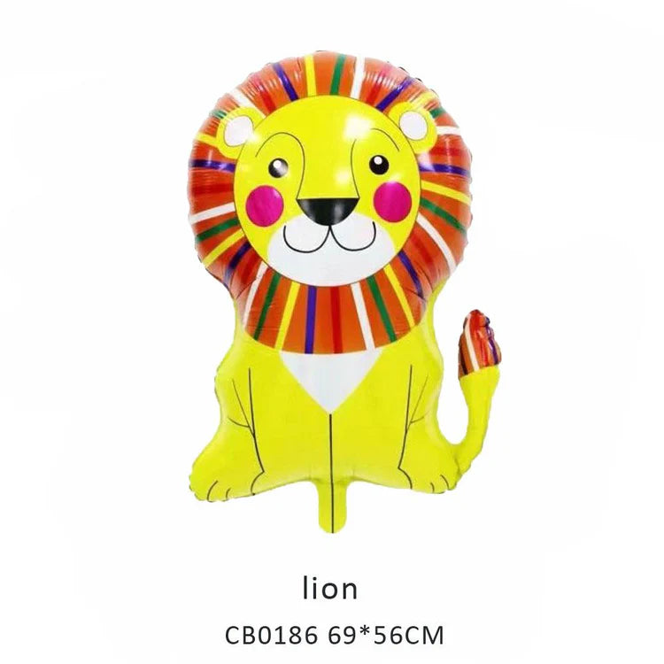 Animal Circus Foil Balloon MOQ 50pcs