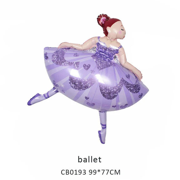 Ballet Foil Balloon MOQ 50pcs