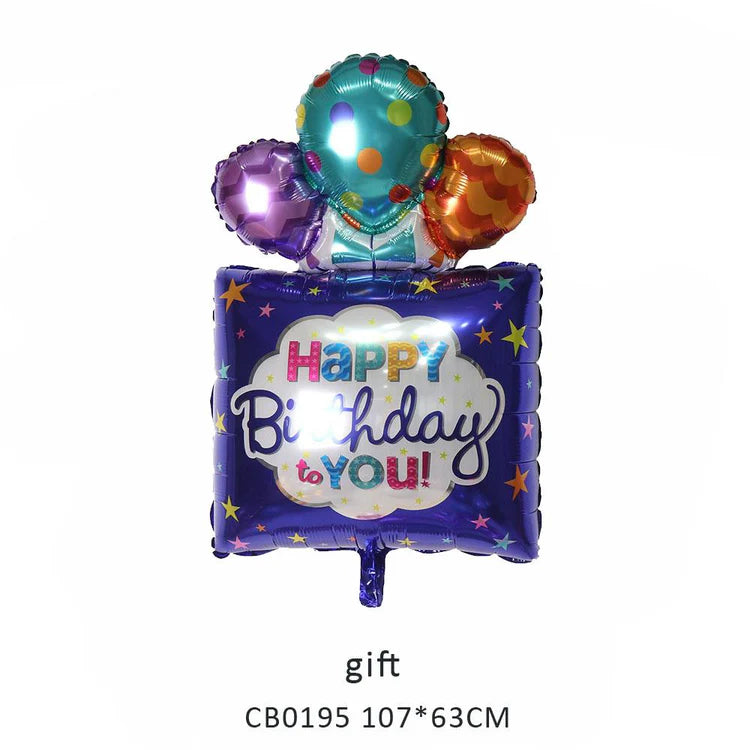Happy Birthday Gift Foil Balloon MOQ 50pcs