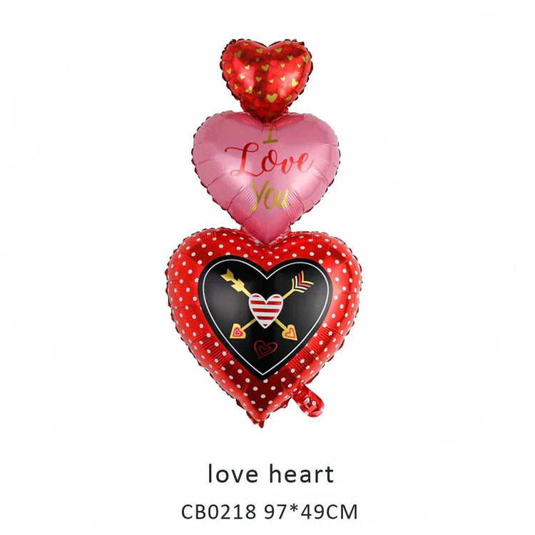 Love Vibes Foil Balloon MOQ 50pcs