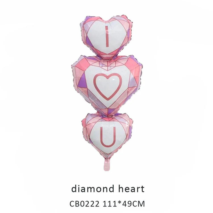 Love Vibes Foil Balloon MOQ 50pcs