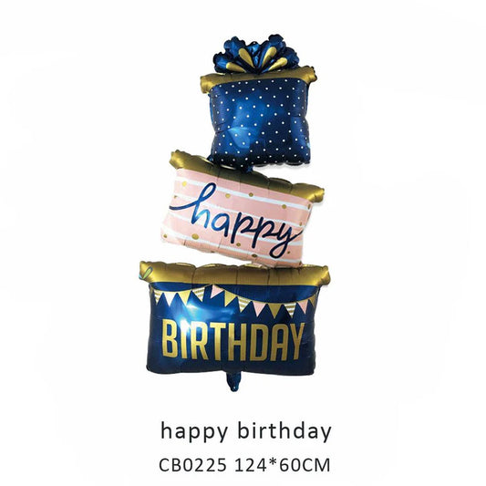 Happy Birthday Foil Balloon MOQ 50pcs