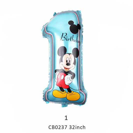 Mickey Minnie 1st Birthday Foil Balloon MOQ 50pcs
