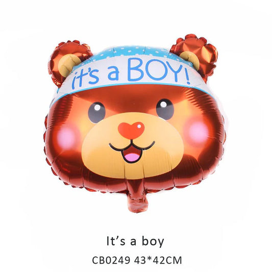 It's a Girl/Boy Foil Balloon MOQ 50pcs