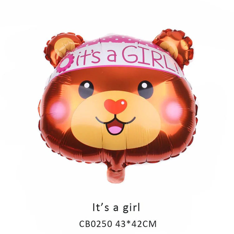 It's a Girl/Boy Foil Balloon MOQ 50pcs