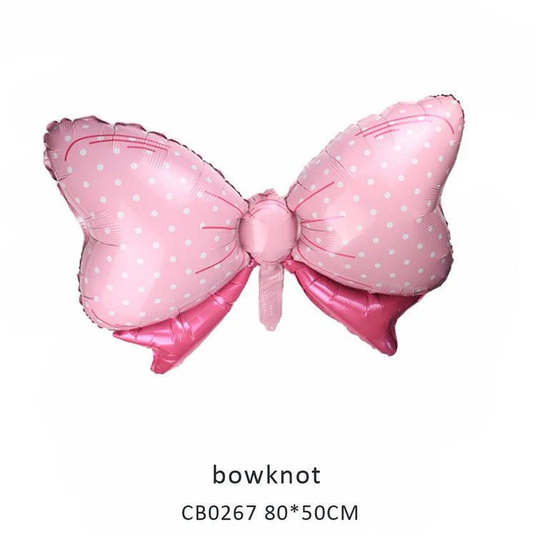 Bowknot Foil Balloon MOQ 50pcs