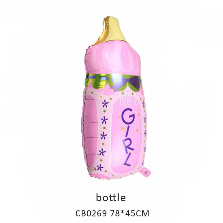 Baby Bottle Foil Balloon MOQ 50pcs