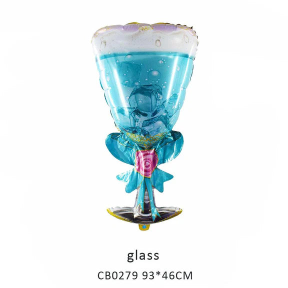 Glass Foil Balloon MOQ 50pcs