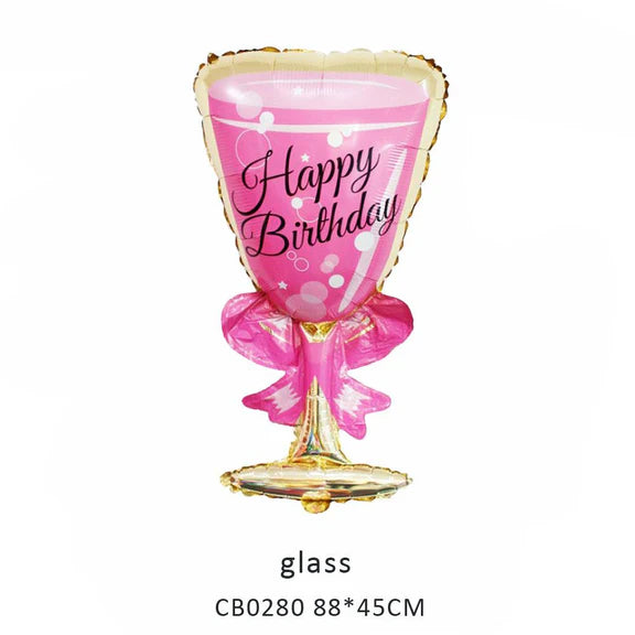 Glass Foil Balloon MOQ 50pcs