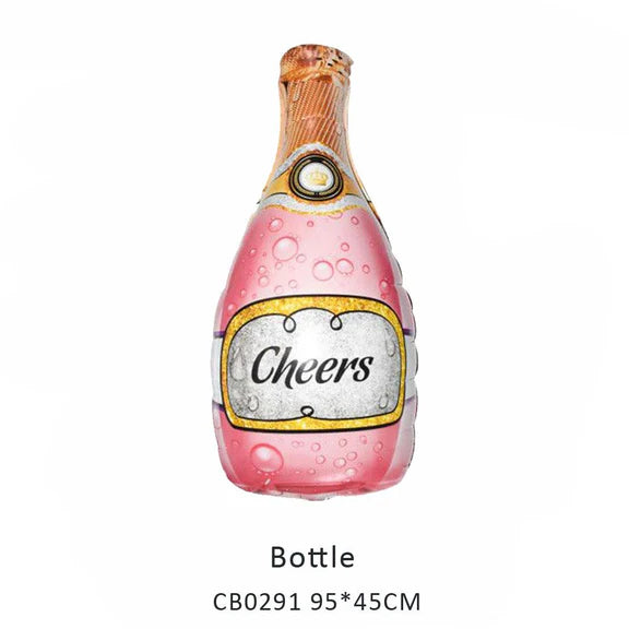 Bear Bottle Foil Balloon MOQ 50pcs