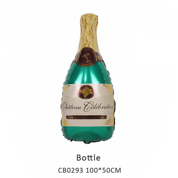 Bear Bottle Foil Balloon MOQ 50pcs
