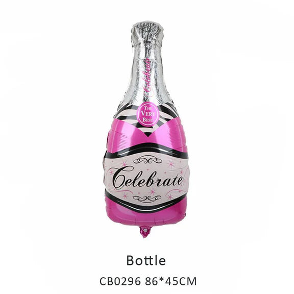 Bear Bottle Foil Balloon MOQ 50pcs