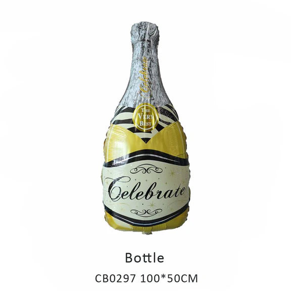 Bear Bottle Foil Balloon MOQ 50pcs