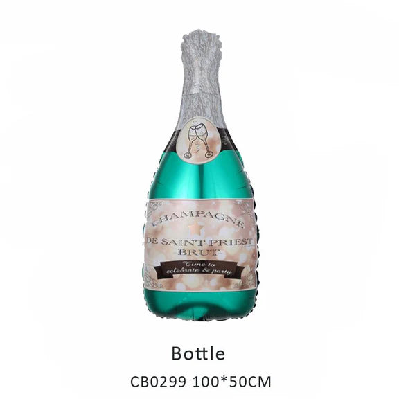 Bear Bottle Foil Balloon MOQ 50pcs