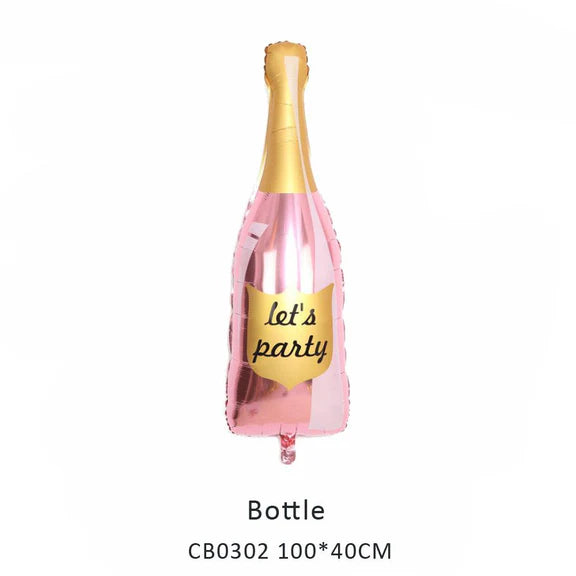 Bear Bottle Foil Balloon MOQ 50pcs