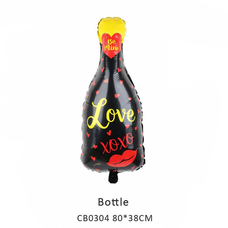 Love Bottle Foil Balloon MOQ 50pcs