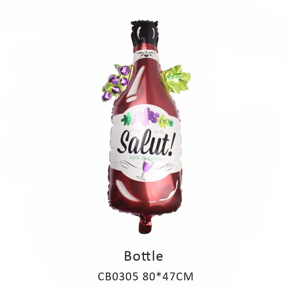 Bear Bottle Foil Balloon MOQ 50pcs