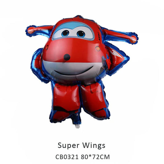 Super Wings Foil Balloon MOQ 50pcs