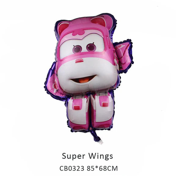 Super Wings Foil Balloon MOQ 50pcs