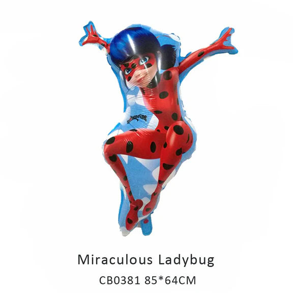 Miraculous Ladybug Foil Balloon MOQ 50pcs
