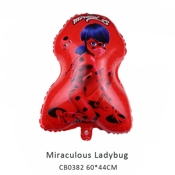 Miraculous Ladybug Foil Balloon MOQ 50pcs