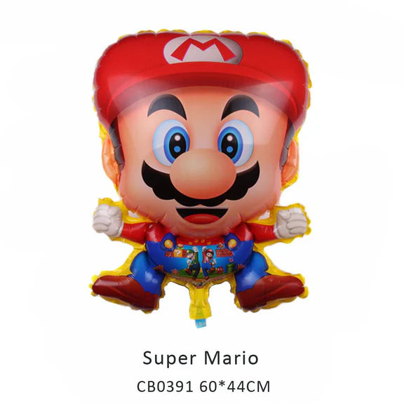 Super Mario Foil Balloon MOQ 50pcs