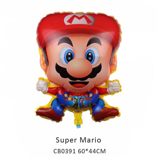 Super Mario Foil Balloon MOQ 50pcs