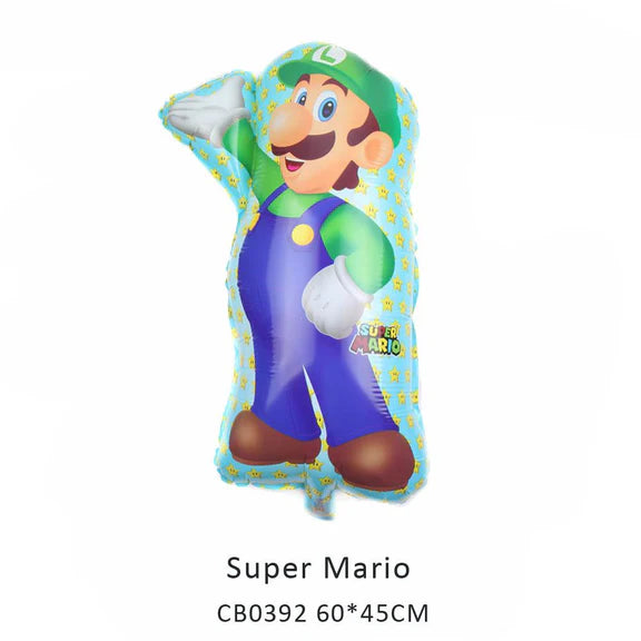 Super Mario Foil Balloon MOQ 50pcs