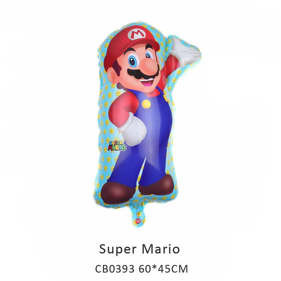 Super Mario Foil Balloon MOQ 50pcs
