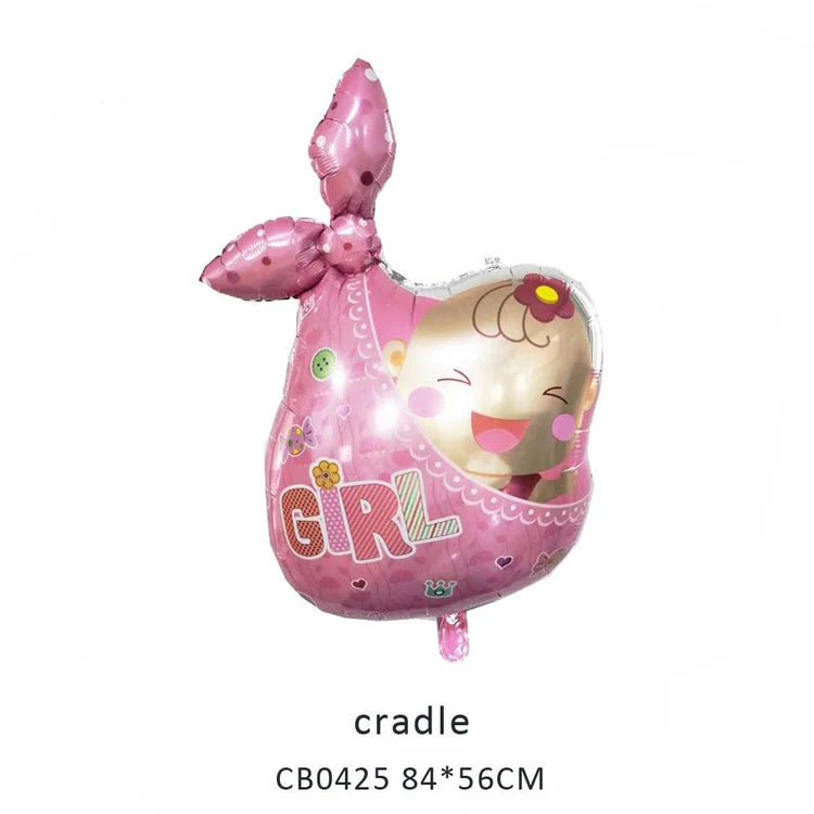 Baby Cradle Foil Balloon MOQ 50pcs
