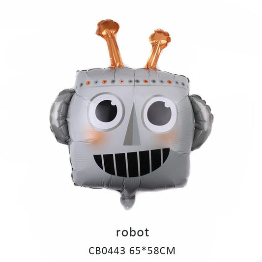 Robot Foil Balloon MOQ 50pcs
