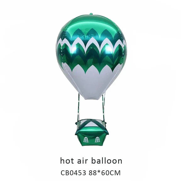 Round Hot Air Balloon Foil Balloon MOQ 50pcs