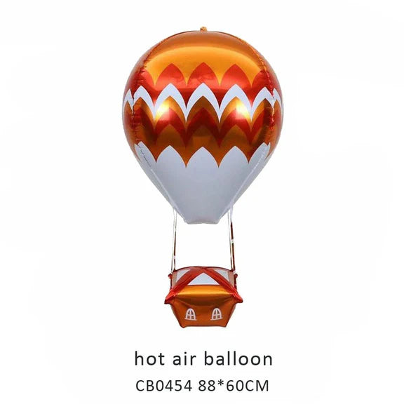 Round Hot Air Balloon Foil Balloon MOQ 50pcs
