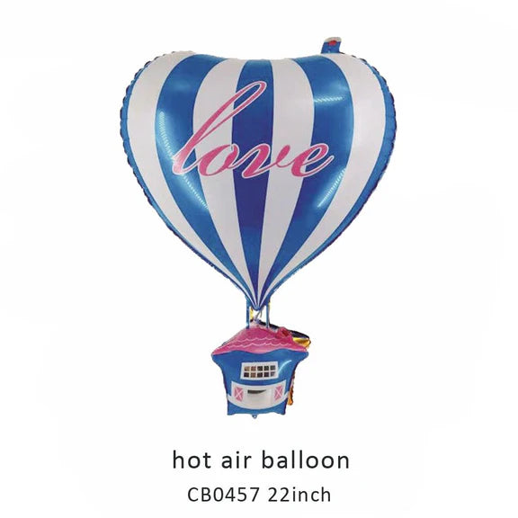 Hot Air Balloon Foil Balloon MOQ 50pcs