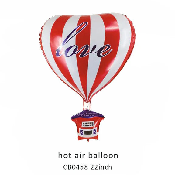 Hot Air Balloon Foil Balloon MOQ 50pcs