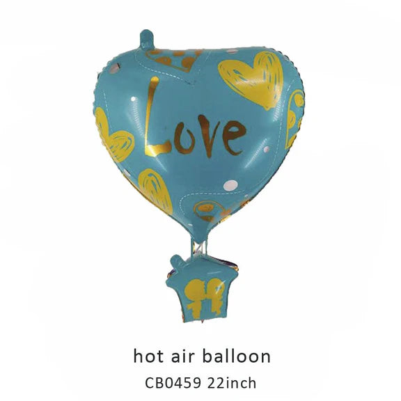 Hot Air Balloon Foil Balloon MOQ 50pcs