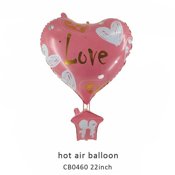 Hot Air Balloon Foil Balloon MOQ 50pcs