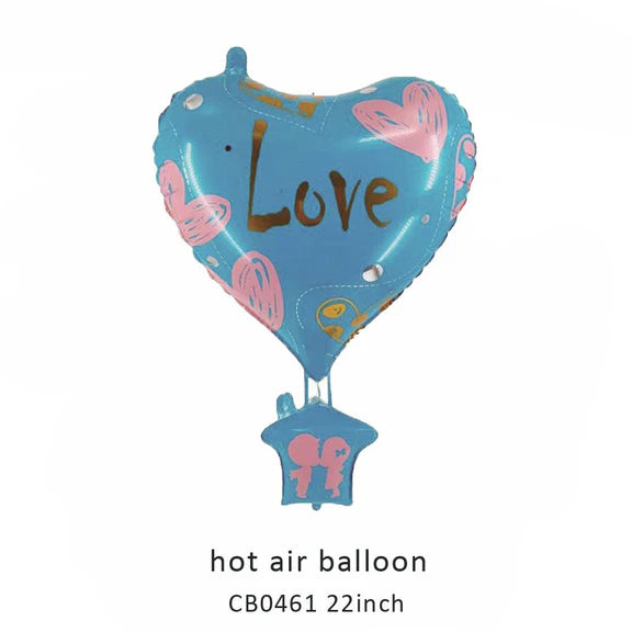 Hot Air Balloon Foil Balloon MOQ 50pcs