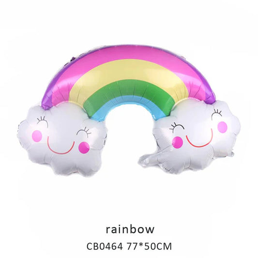 Rainbow Foil Balloon MOQ 50pcs