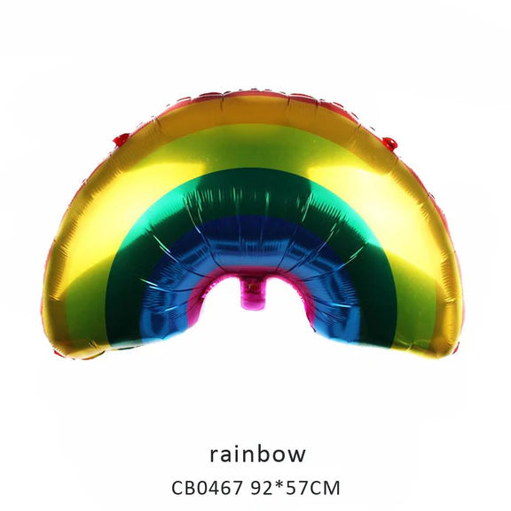 Rainbow Foil Balloon MOQ 50pcs