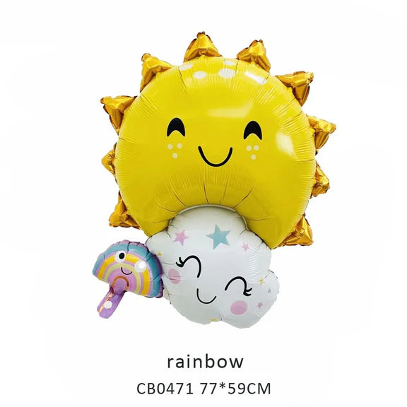 Moon and Sun Foil Balloon MOQ 50pcs