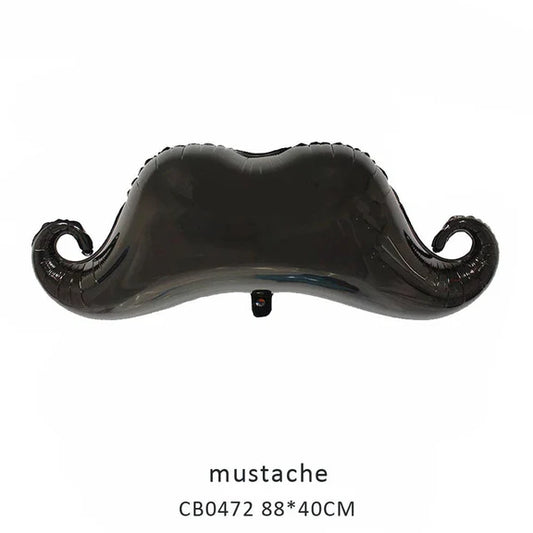 Mustache Foil Balloon MOQ 50pcs
