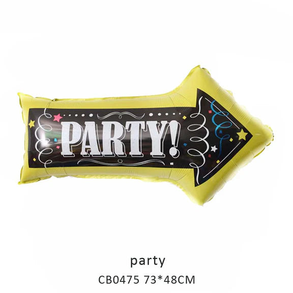 Party Foil Balloon MOQ 50pcs