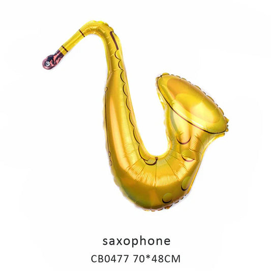Saxophone Foil Balloon MOQ 50pcs