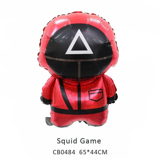 Squid Game Foil Balloon MOQ 50pcs