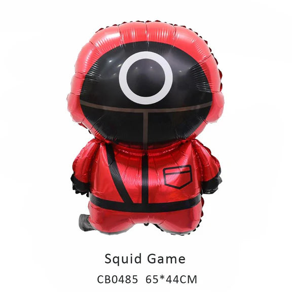 Squid Game Foil Balloon MOQ 50pcs