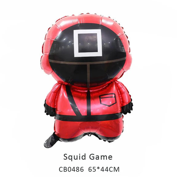 Squid Game Foil Balloon MOQ 50pcs