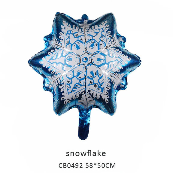 Snowflake Foil Balloon MOQ 50pcs
