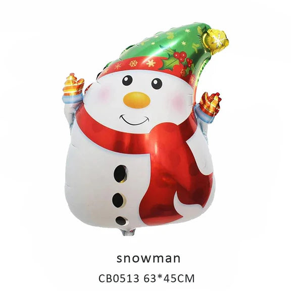 Christmas Snowman Foil Balloon MOQ 50pcs